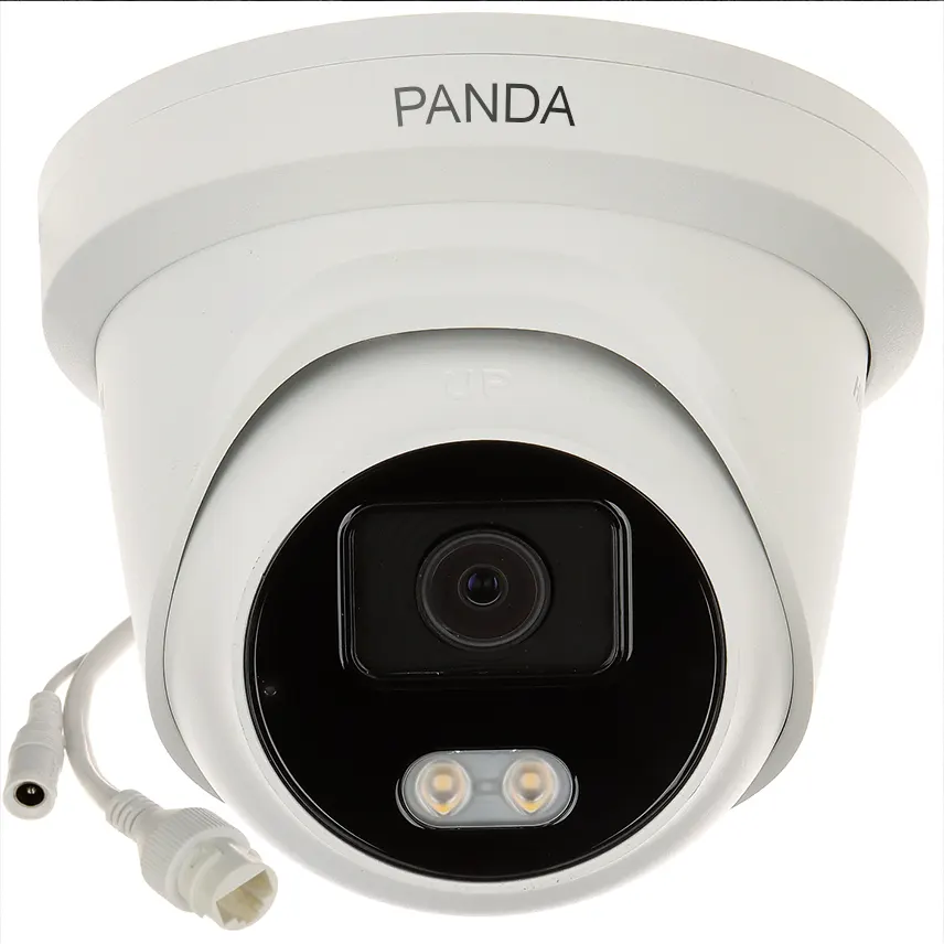 Entry-level 4MP IP Dome Camera with Full-Color Night Vision, Inbuilt Microphone, and Durable PVC Body for Indoor Use