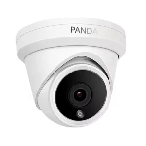 Entry-level 4MP IP Dome Camera with IR Night Vision, Inbuilt Microphone, and Durable PVC Body for Indoor Use