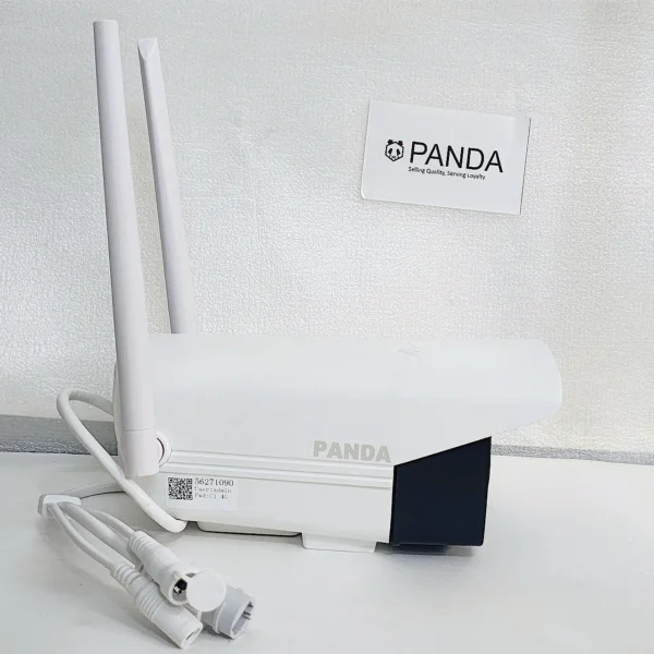 PANDA 4G Outdoor Weatherproof Bullet CCTV Camera – Fixed IP Camera, Wireless, Dual Antenna, SIM & Micro SD Card Slot - Image 2