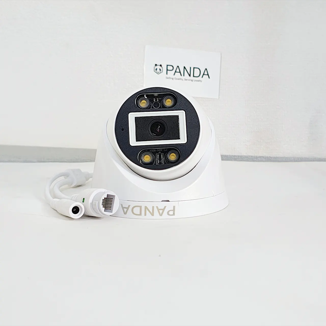 Panda 5MP IP Dome Camera With Full-Color Night Vision RED Series Security Camera